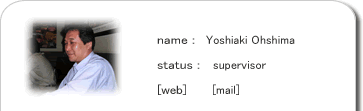 Yoshiaki Ohshima�摜